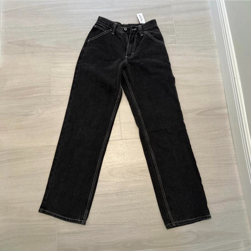 John Galt Black Carpenter Pants NWT